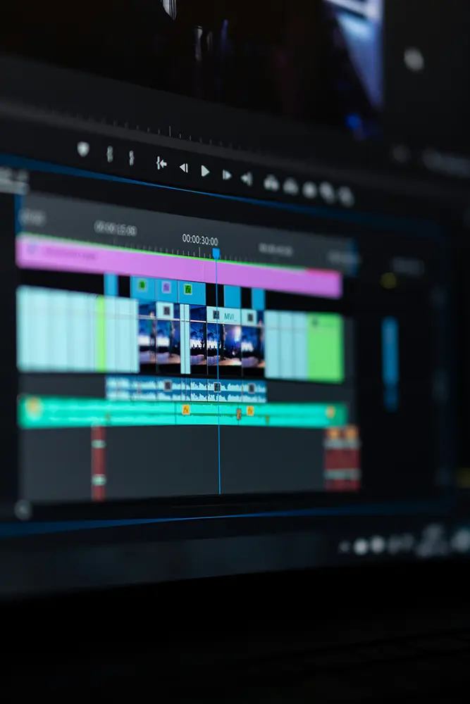 The timeline of video editing software